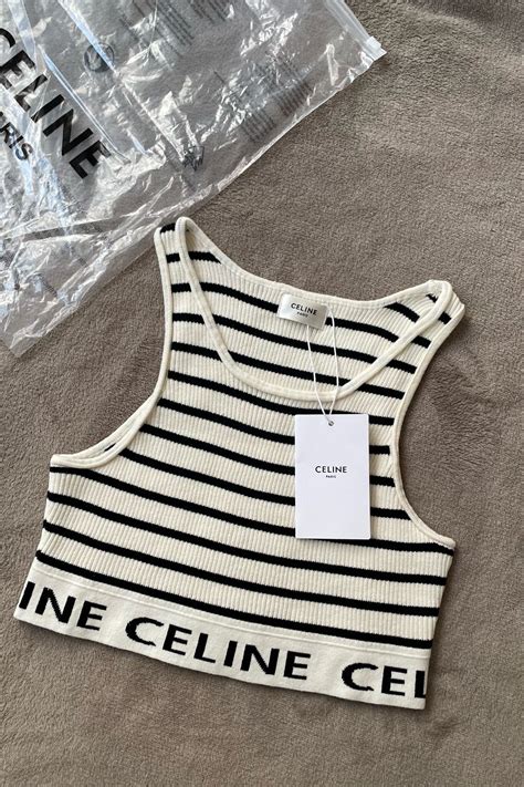 celine crop top dupe